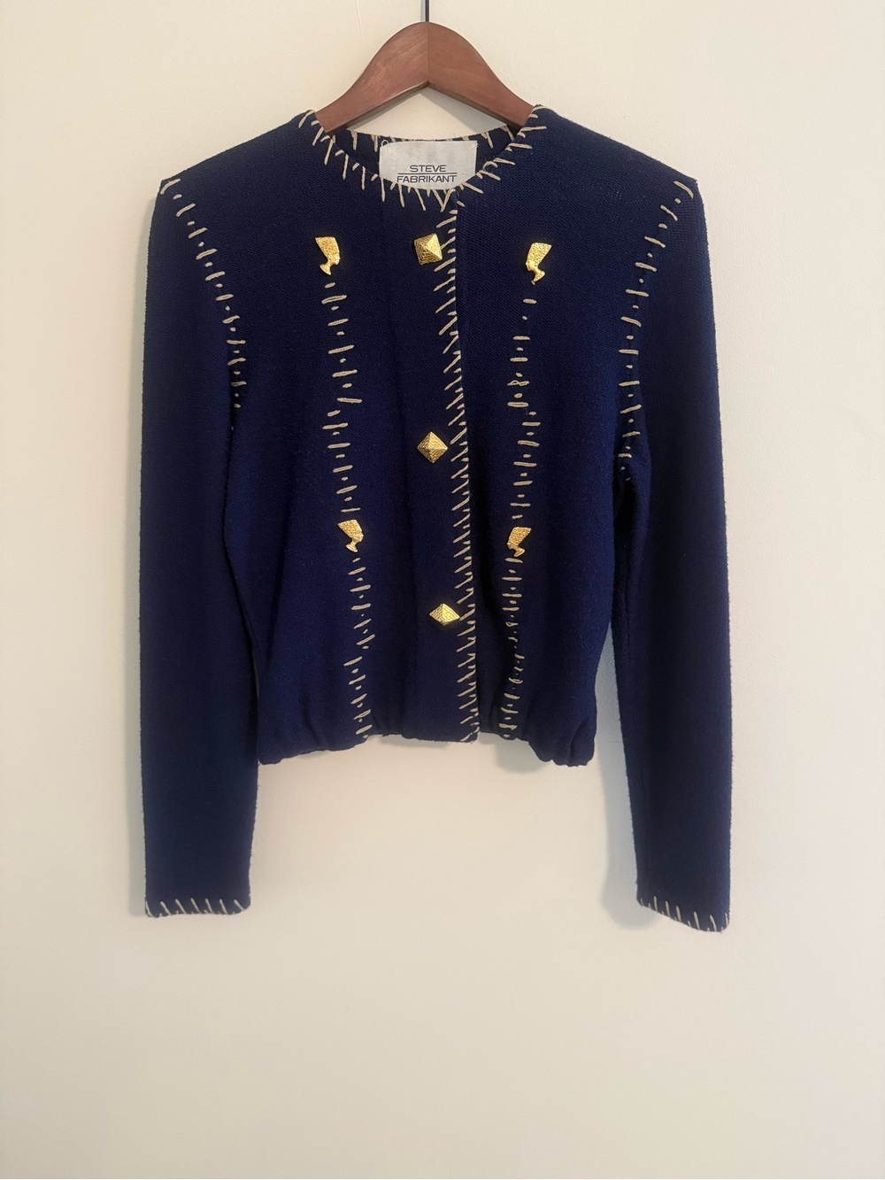 Vintage Steve Fabrikant Cardigan Small